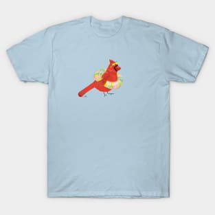 Mr. Cardinal Takes a Swim T-Shirt